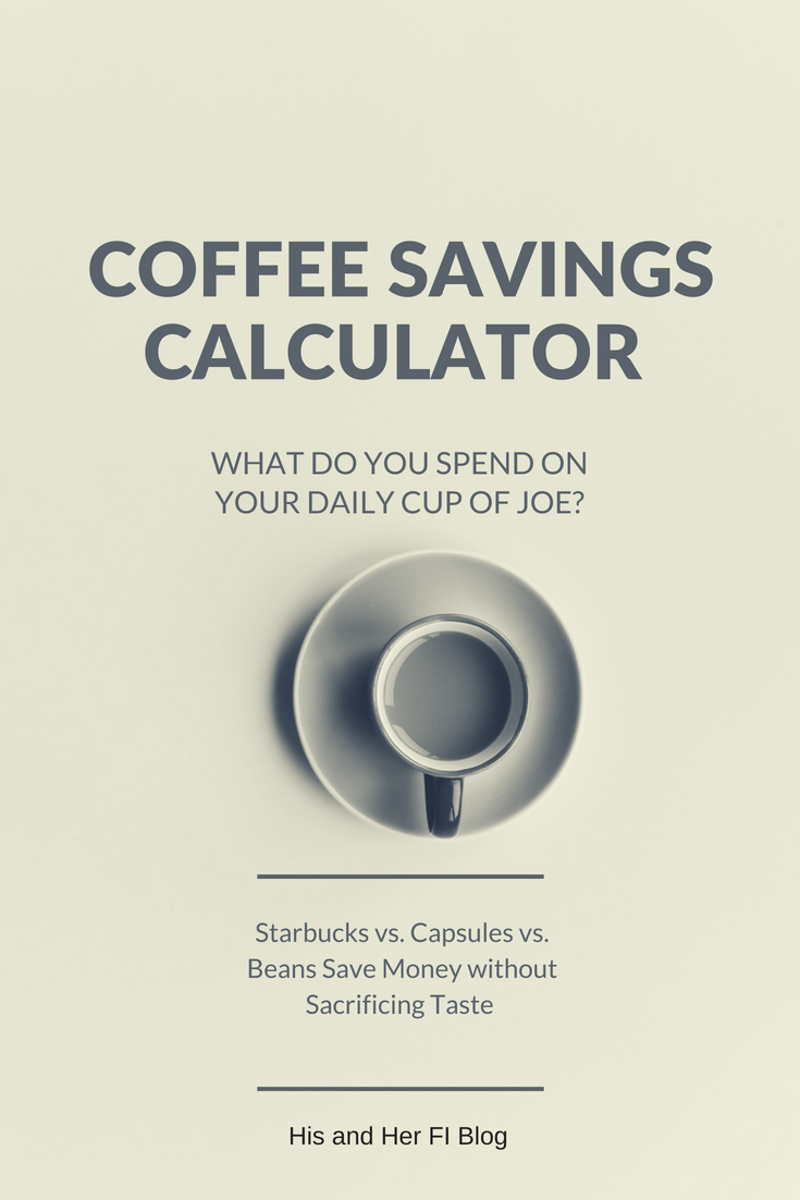 Save Money On Coffee With Our Coffee Savings Calculator